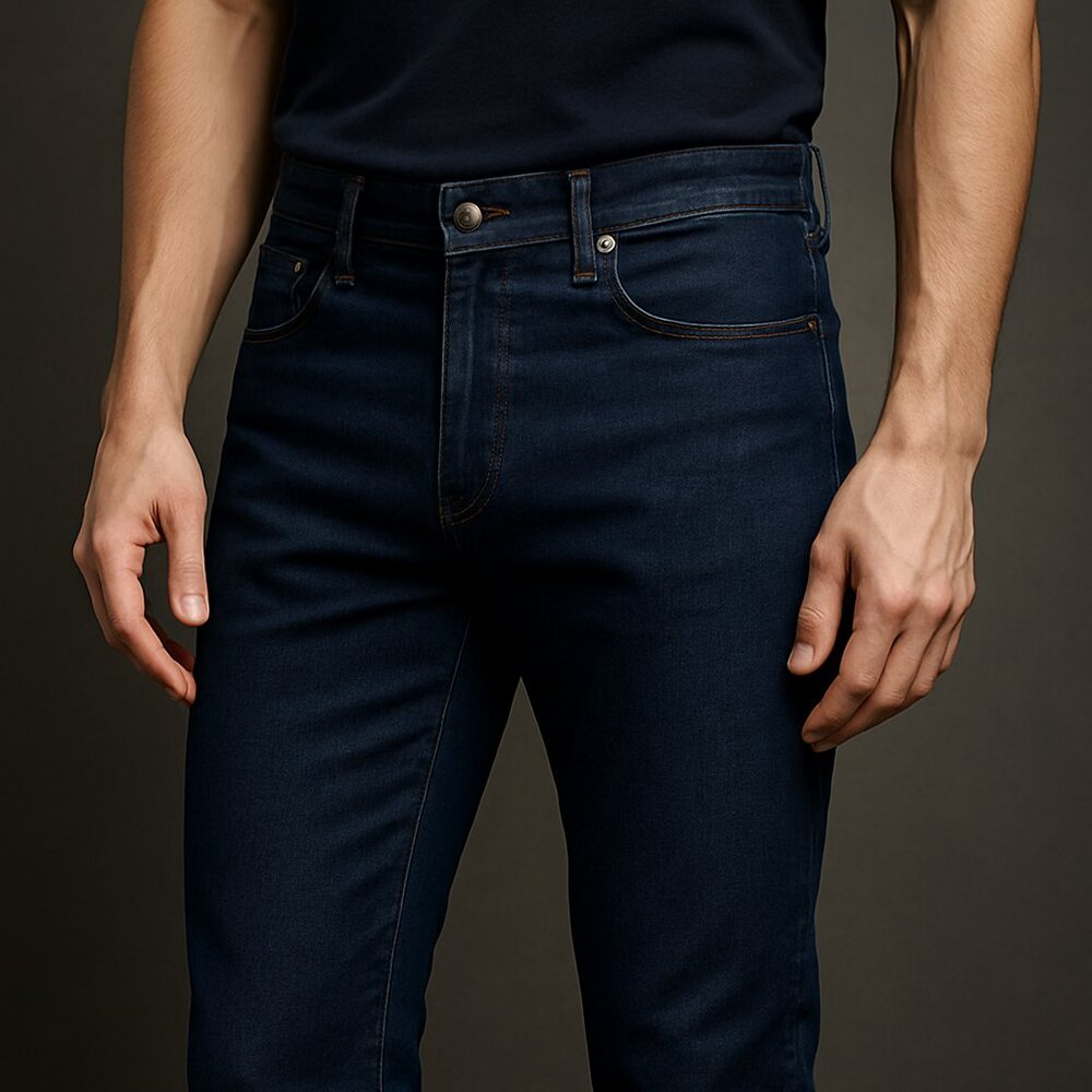 DKNY Jeans Bedford Slim Fit Dark Wash Denim - Size 38x30